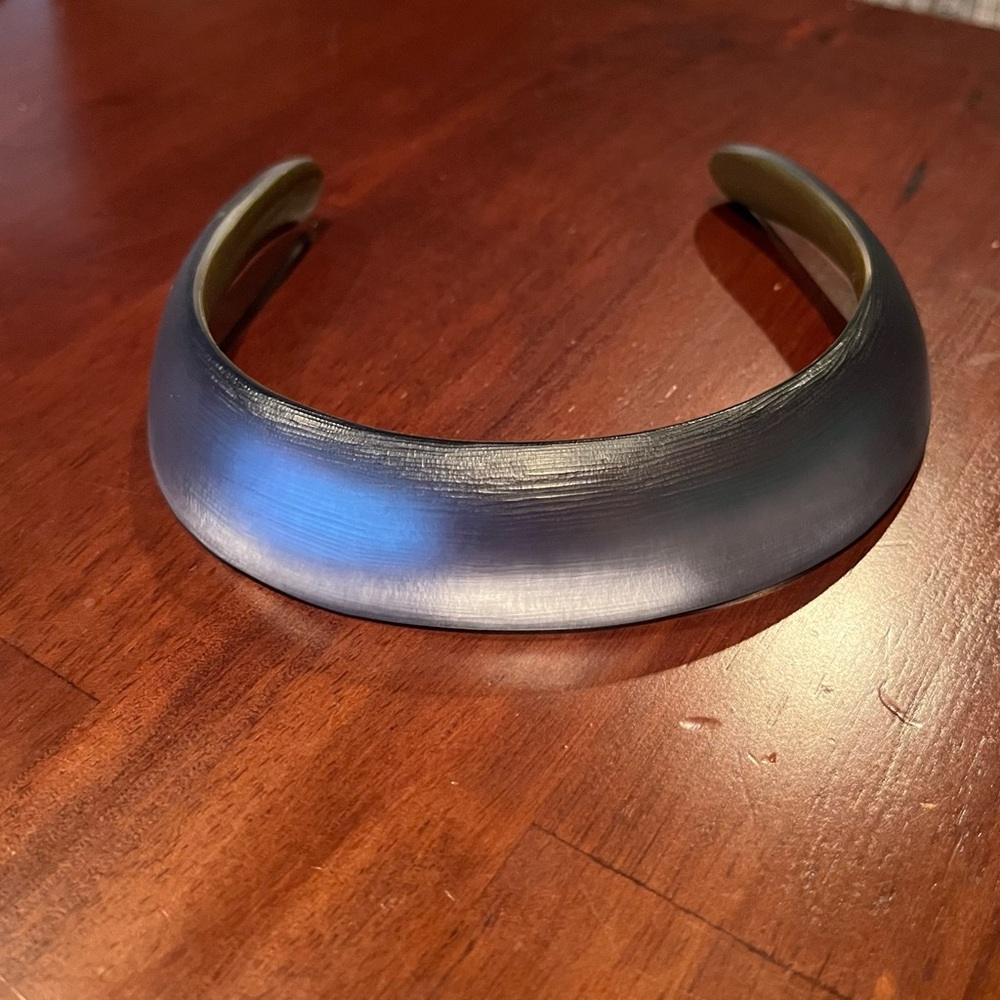 Alexis Bittar Grey Collar Necklace
